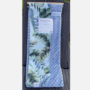 Tommy Bahama Parrot Party Coco Flannel Fleece Reversible Throw Blanket 50" x 70"